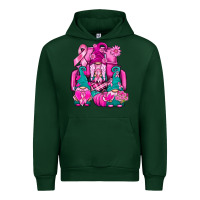 Forest Green Breast Cancer Gnomies Truck Urban Hoodie - BundleAndBundleShop