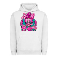 Pigment Lunar Rock Breast Cancer Gnomies Truck Urban Hoodie - BundleAndBundleShop