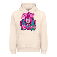 Sandshell Breast Cancer Gnomies Truck Urban Hoodie - BundleAndBundleShop