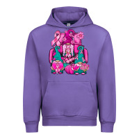 Tulip Breast Cancer Gnomies Truck Urban Hoodie - BundleAndBundleShop