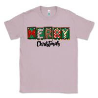 Lilac Merry Christmas Classic Tee - CowhideDigitalArt