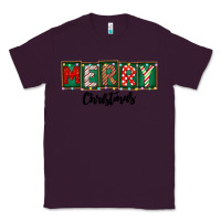 Plum Merry Christmas Classic Tee - CowhideDigitalArt