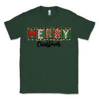 Sports Green Merry Christmas Classic Tee - CowhideDigitalArt