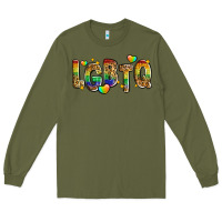 Army Green lgbtq Long Sleeve Tee - Zillion Design Studio