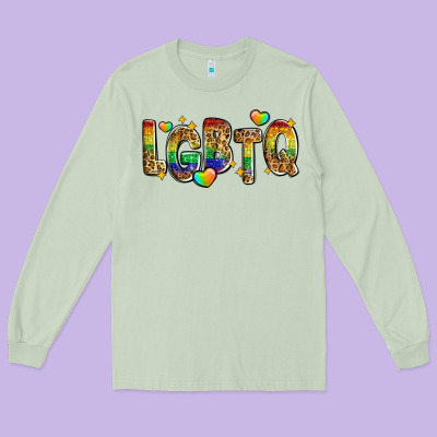 Lgbtq Long Sleeve Tee Designed By Zillion Design Studio