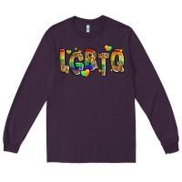 Plum lgbtq Long Sleeve Tee - Zillion Design Studio