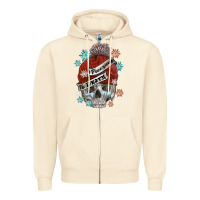 Sandshell freezing to death skull Zipper Hoodie - FaDigitalArtStudio