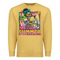 Antique Gold sweet summer skeleton Premium Sweatshirt - Jasminsmagicworld