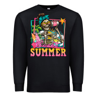 Black sweet summer skeleton Premium Sweatshirt - Jasminsmagicworld