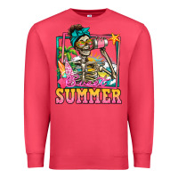 Cardinal sweet summer skeleton Premium Sweatshirt - Jasminsmagicworld