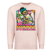 Pale Pink sweet summer skeleton Premium Sweatshirt - Jasminsmagicworld