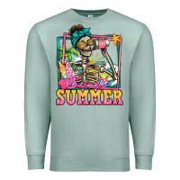 Seafoam sweet summer skeleton Premium Sweatshirt - Jasminsmagicworld