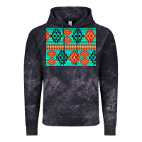 Cloud Black aztec pattern background 3200x2400 Vintage Hoodie - AdoDesignShop