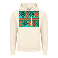 Vintage Artic aztec pattern background 3200x2400 Vintage Hoodie - AdoDesignShop
