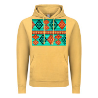 Vintage Mustard aztec pattern background 3200x2400 Vintage Hoodie - AdoDesignShop