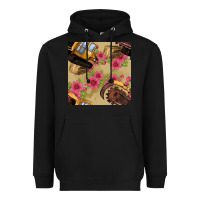 Black trencher chain seamless pattern Heavyweight Hoodie - BundleAndBundleShop