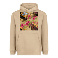 Mushroom trencher chain seamless pattern Heavyweight Hoodie - BundleAndBundleShop