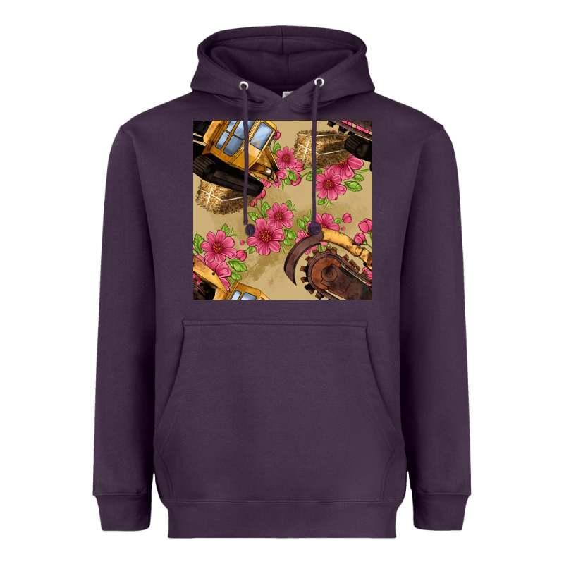 Trencher Chain Seamless Pattern Heavyweight Hoodie by BundleAndBundleShop | Teevron