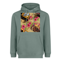 Sage trencher chain seamless pattern Heavyweight Hoodie - BundleAndBundleShop