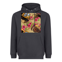 Smoke trencher chain seamless pattern Heavyweight Hoodie - BundleAndBundleShop