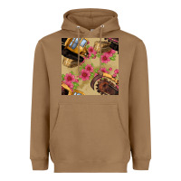 Toasted Coconut trencher chain seamless pattern Heavyweight Hoodie - BundleAndBundleShop
