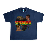 Navy strong with glitter Urban Heavy Tee - texasbilliewilder