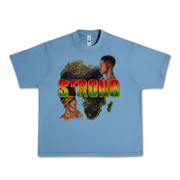 Pebble Blue strong with glitter Urban Heavy Tee - texasbilliewilder