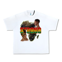 White strong with glitter Urban Heavy Tee - texasbilliewilder