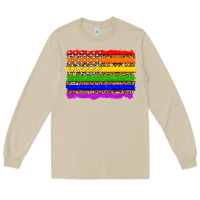 Mushroom lgbtq and usa flag Long Sleeve Tee - Zillion Design Studio