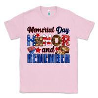Bubblegum Pink Memorial day honor and remember Classic Tee - Neo Western