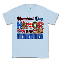 Dusty Blue Memorial day honor and remember Classic Tee - Neo Western