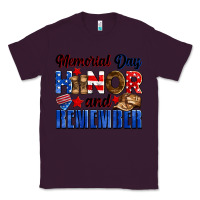 Plum Memorial day honor and remember Classic Tee - Neo Western