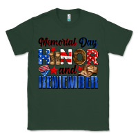 Sports Green Memorial day honor and remember Classic Tee - Neo Western