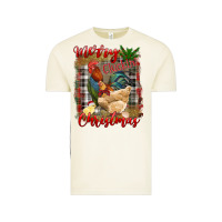 Vintage Arctic Merry Cluckin' Christmas Vintage Tee - RanaPortraitStore