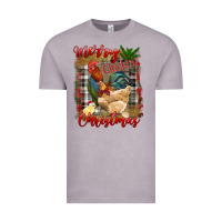 Vintage Zinc Merry Cluckin' Christmas Vintage Tee - RanaPortraitStore
