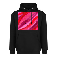 Valentines Day Glitter And Watercolor Heavyweight Hoodie | Teevron