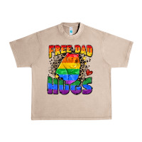French Oak free dad hugs Urban Heavy Tee - Zillion Design Studio