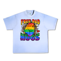 Grape Ice free dad hugs Urban Heavy Tee - Zillion Design Studio