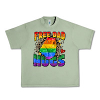Oil Green free dad hugs Urban Heavy Tee - Zillion Design Studio