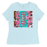 Baby Blue breast cancer awareness strong Ladies Tee - AdoDesignShop