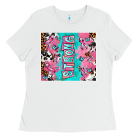 White breast cancer awareness strong Ladies Tee - AdoDesignShop