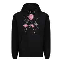 Black skeleton ballerina Premium Hoodie - MaliasSmallBusiness