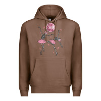 Chestnut skeleton ballerina Premium Hoodie - MaliasSmallBusiness
