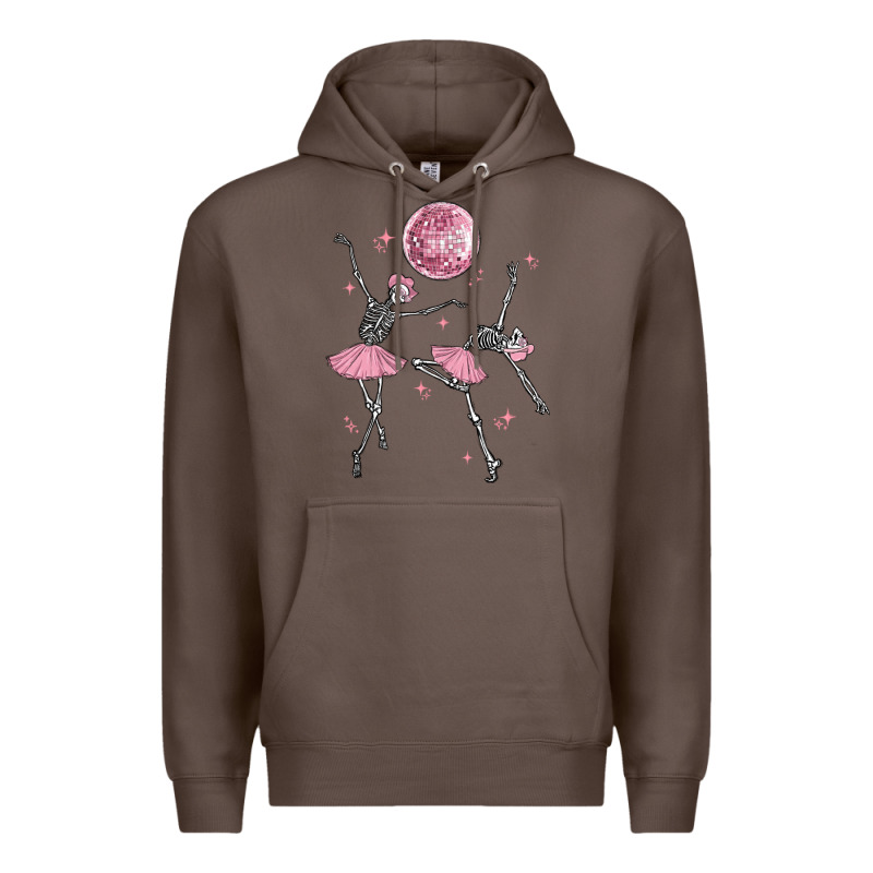 Skeleton Ballerina Premium Hoodie by MaliasSmallBusiness | Teevron