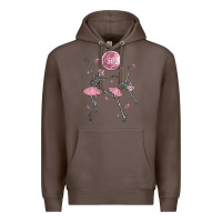 Coffee skeleton ballerina Premium Hoodie - MaliasSmallBusiness