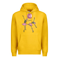 Lemon skeleton ballerina Premium Hoodie - MaliasSmallBusiness