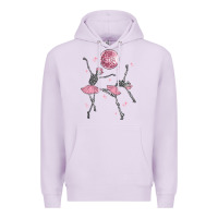 Lilac skeleton ballerina Premium Hoodie - MaliasSmallBusiness