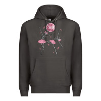 Smoke skeleton ballerina Premium Hoodie - MaliasSmallBusiness