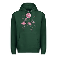 Sports Green skeleton ballerina Premium Hoodie - MaliasSmallBusiness