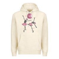 Tofu skeleton ballerina Premium Hoodie - MaliasSmallBusiness